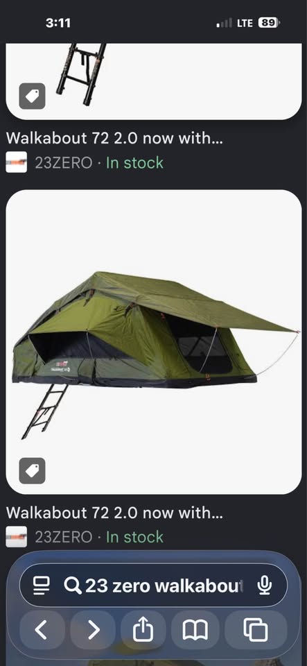 23ZERO Walkabout 72 rooftop tent in Kingsburg, CA (photo 2) — photo 2