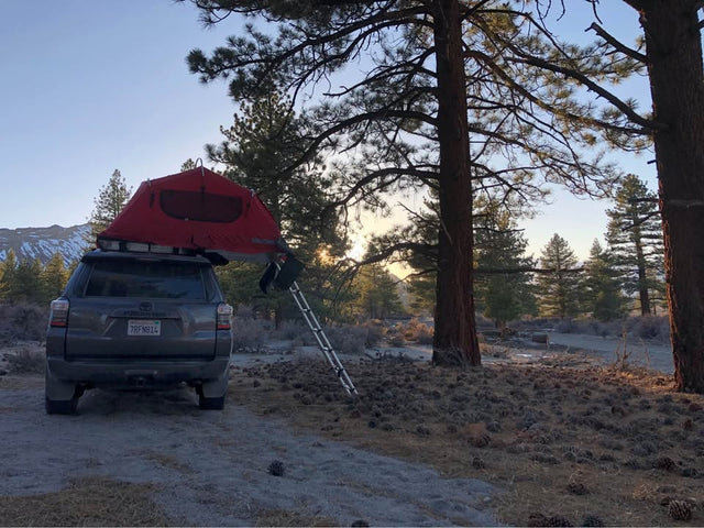 Yakima SkyRise 2-Person Rooftop Tent | Complete Setup | Lights & Gear Storage — photo 3