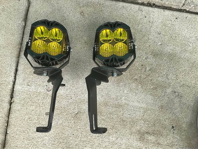 Baja Designs LP4 Lights and Raptor/F150 ADD brackets in Commerce City, CO (photo 1)