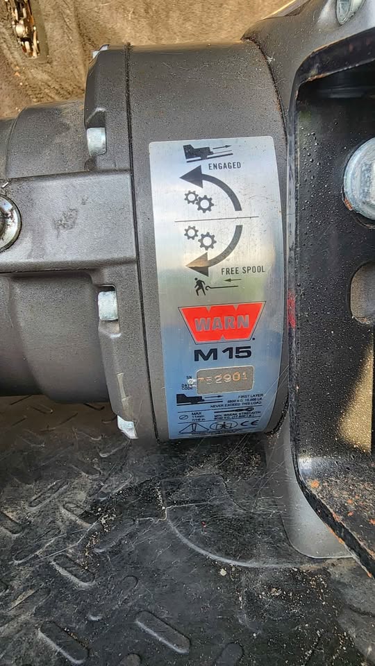 Warn m15 winch in Sunfield, MI (photo 2) — photo 2