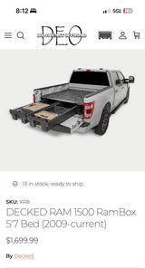 Ram Decked System for 5’7” bed in Kalispell, MT (photo 3)