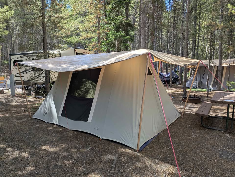 Springbar tent 10x14 -nice in West Yellowstone, MT (photo 3)