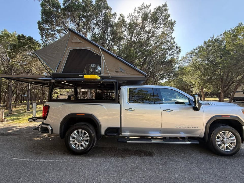 2025 DirtBox Overland Canopy Camper, Fits 2020+ Chevy GMC 2500 3500 in Austin, TX (photo 4) — photo 4
