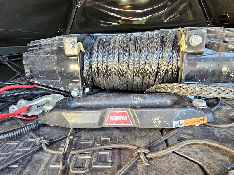Warn Winch with Synthetic line and fairlead in Carson City, NV (photo 1) — photo 1