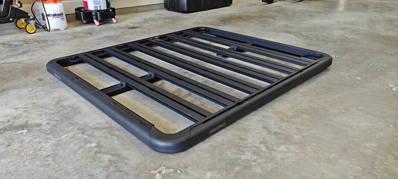 Yakima LockNLoad Platform Roof Rack, 55" x 49" (Size K) + Mounts & Hardware in Conroe, TX (photo 1) — photo 1