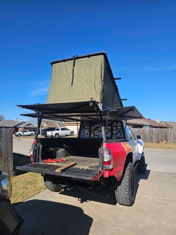 Gfc style wedge camper for tacoma in Weatherford, TX (photo 3) — photo 3