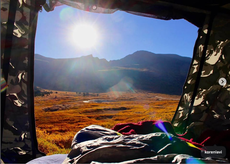 Tepui rooftop tent with 3 inch tempur pedic mattress - camo colored - sleeps 3 in Wheat Ridge, CO (photo 2) — photo 2