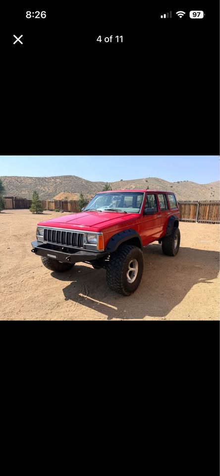 1989 Jeep Cherokee · X Sport Utility 4D — photo 2