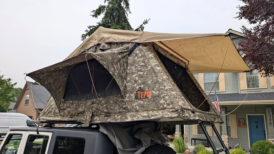 Rare Camo Tepui Rooftop Tent in Eagle, ID (photo 1)