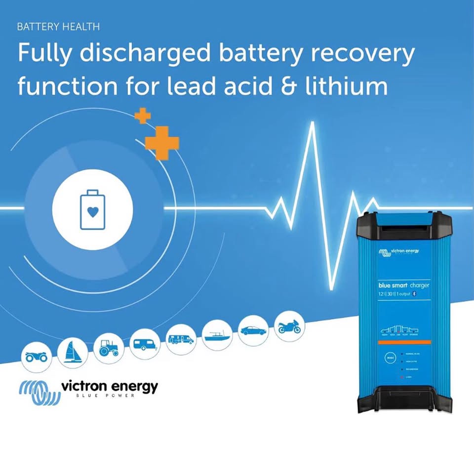 Victron Energy Blue Smart IP22 12V 30A Battery Charger in Burbank, CA (photo 3) — photo 3