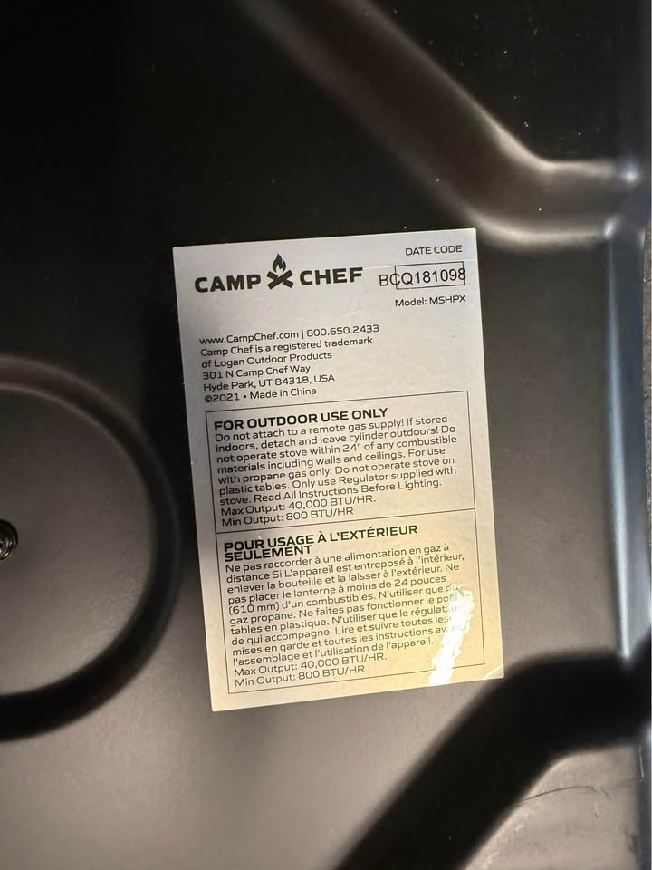 Camp Chef Everest 2X High-Output 2-Burner Camp Stove in Seattle, WA (photo 4) — photo 4