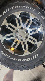 Full set of BFGoodrich All-Terrain T/A KO2 Tires on Vision Wheels in Antwerp, OH (photo 3)