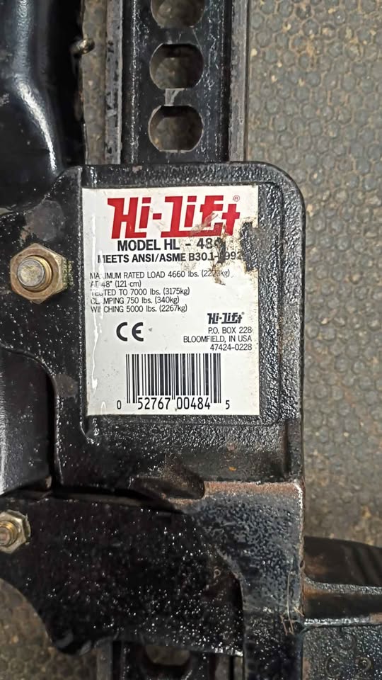 HI-LIFT - 484 HEAVY DUTY JACK (photo 7) — photo 7