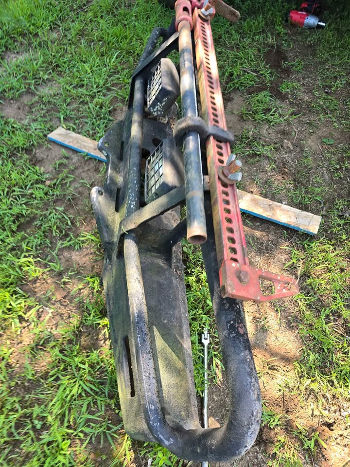 ARB Front bumper with high lift jack for XJ, Jeep Cherokee (photo 5) — photo 5