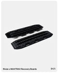 Rivian X MAXTRAX recovery boards
