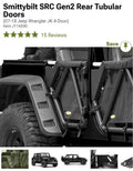 Smittybilt SRC Gen2 rear and front Tubular Doors