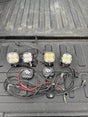 (4) Baja Designs Squadron Sport Lights and wiring with 2 covers in Lititz, PA (photo 1)