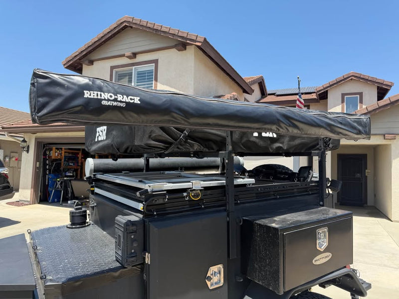 Rhino Rack 270 Awning with built in dual LED lighting (white and/or amber) and all Walls in Winchester, CA (photo 6) — photo 6