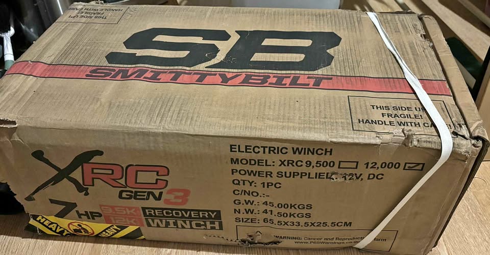 Brand New XRC Gen 3 12,000lb Winch, Synthetic Rope in Fredericksburg, VA (photo 1) — photo 1