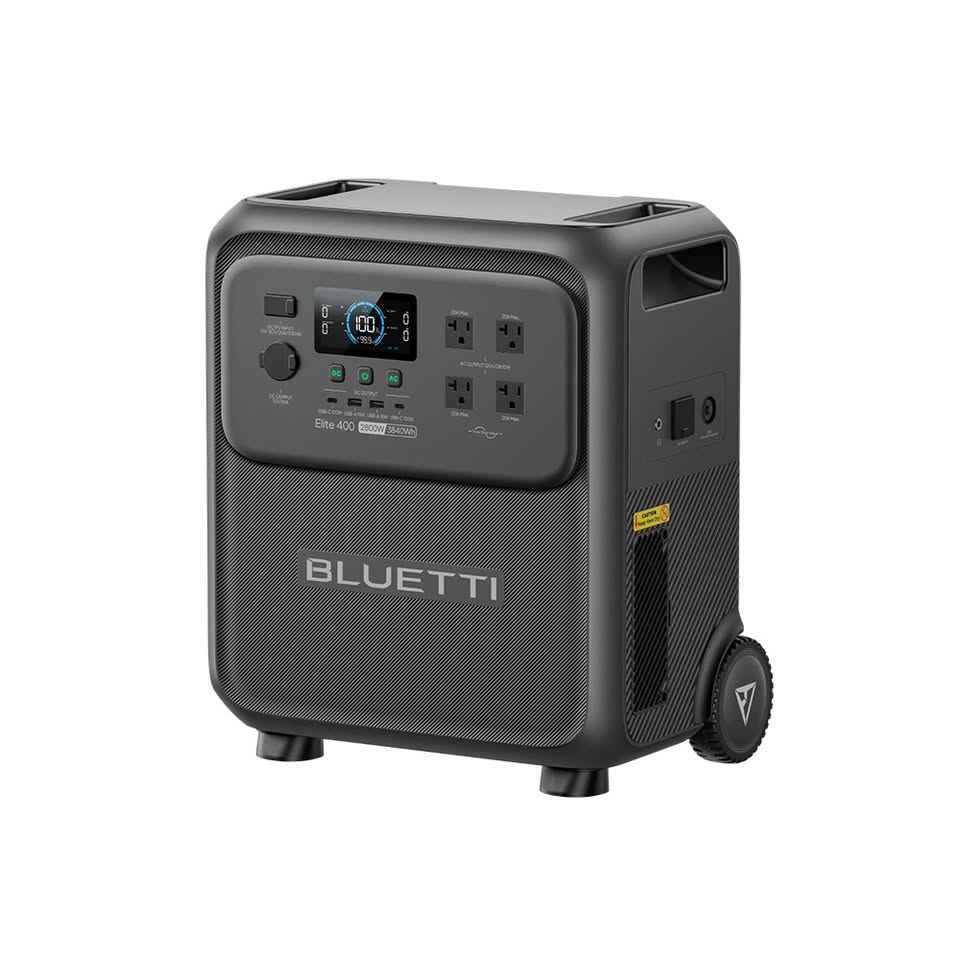 Bluetti Elite 400 3840wh 2600w Portable Power Station For Home Backup Outdoors in Citrus Heights, California (photo 9)