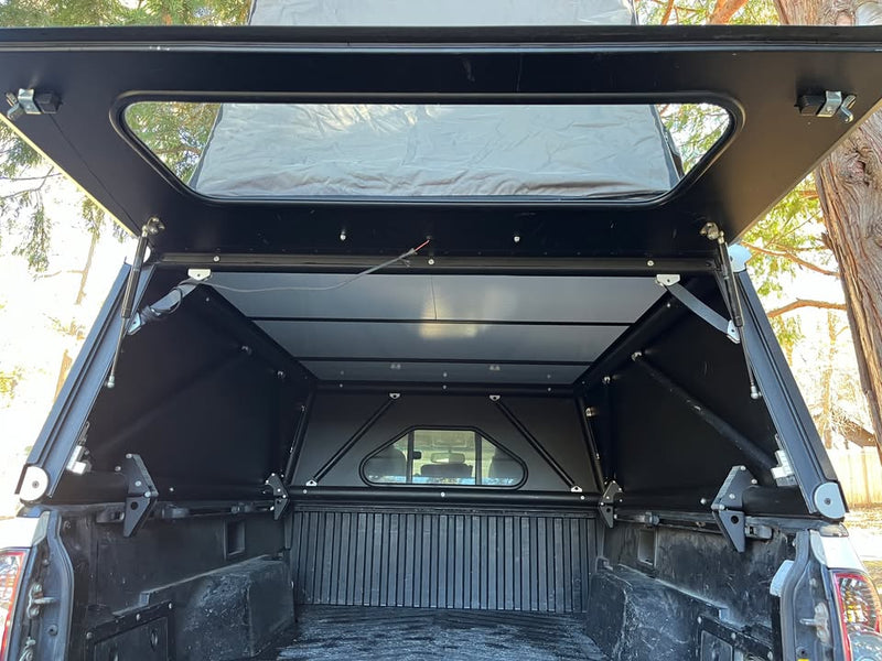 GFC Go Fast Camper Platform Tent for 2nd Gen Toyota Tacoma 6ft bed in Idyllwild, CA (photo 4) — photo 4
