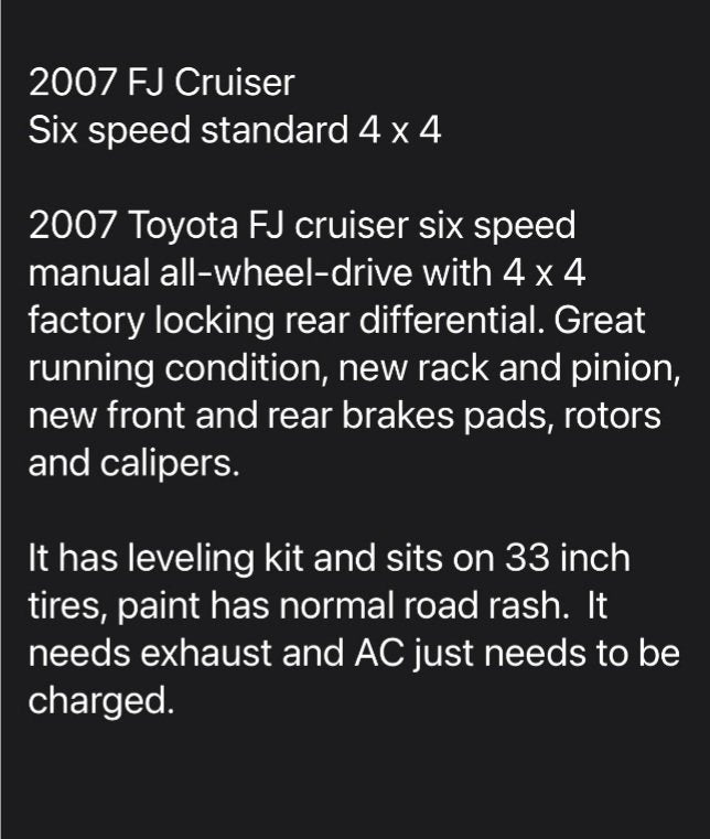 2007 Toyota FJ Cruiser (photo 10) — photo 10