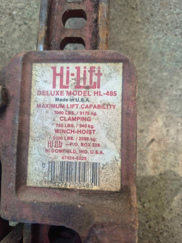 HIlift Deluxe Model Hl-485 Made in USA — photo 3
