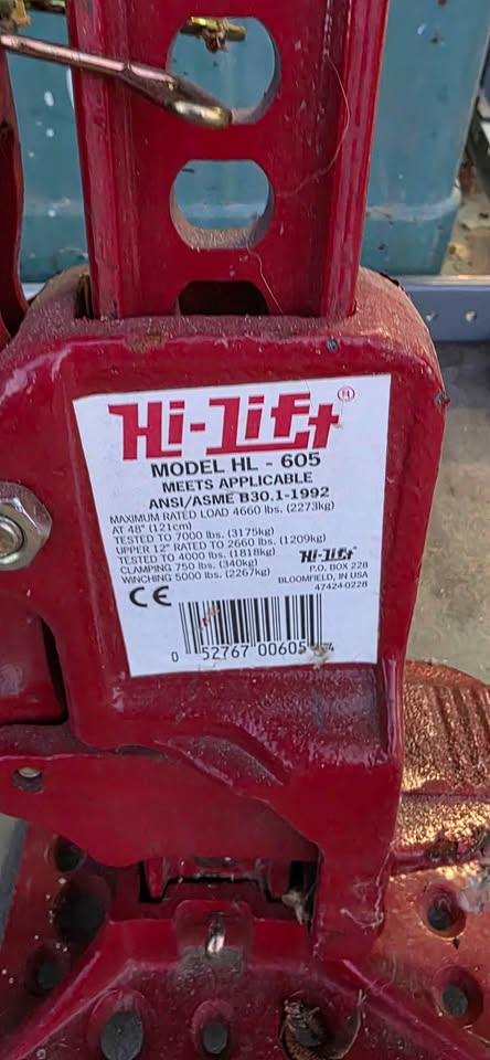 60" Hi-lift jack in Broomfield, CO (photo 2) — photo 2