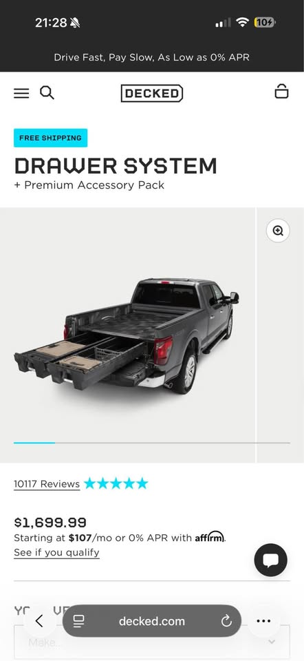 Decked Drawer System for F150 Shortbed in Astoria, OR (photo 5) — photo 5