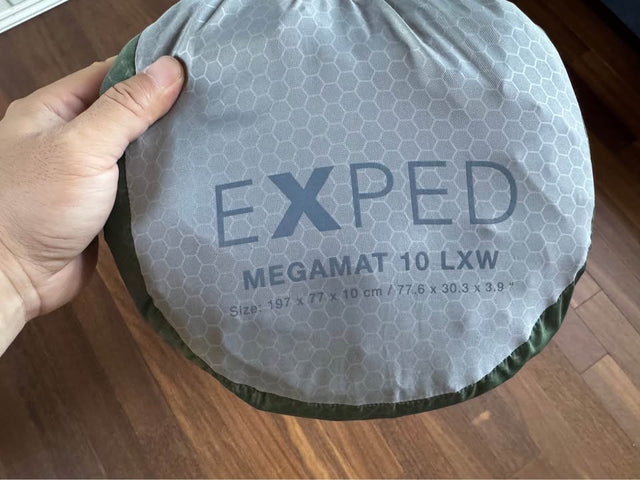EXPED MegaMat 10 LxW Self-Inflating Camp Pad + Mini Pump & Sack — photo 2