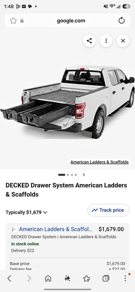 Decked drawer system toolbox in Jacksonville, FL (photo 1) — photo 1