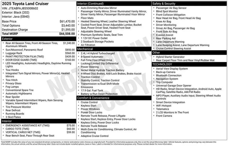 2025 Toyota Land Cruiser in Bee Cave, TX (photo 11) — photo 11