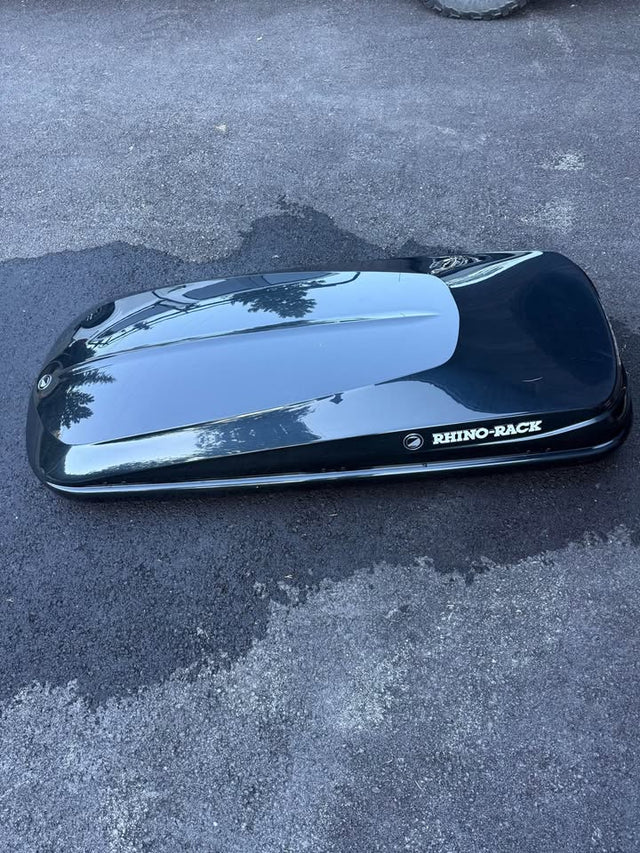 Rhino-Rack Zenith MasterFit Roof Cargo Box - 14 cu ft - High Gloss Black — photo 2