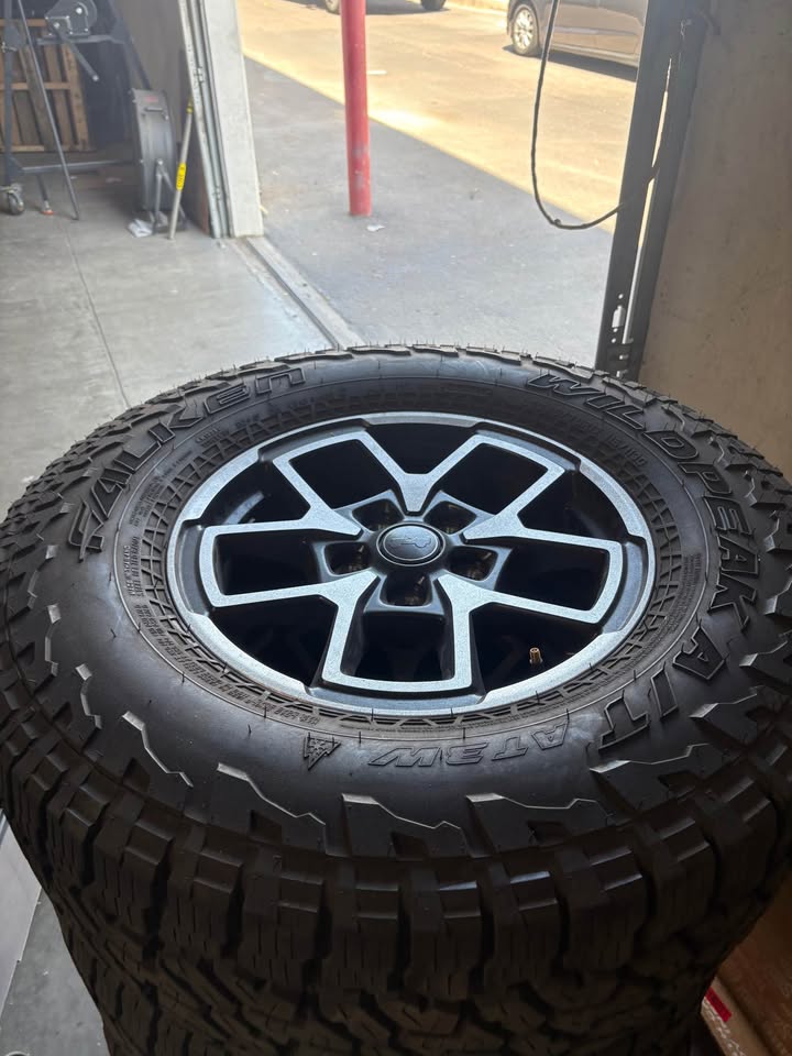 Falken Wildpeak A/T3W 285/70R17 Tires and Wheels in Phoenix, AZ (photo 2)