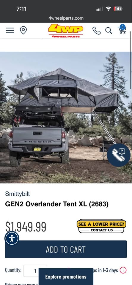 Smittybilt XL GEN 2 with ANNEX ROOM in Denver, CO (photo 2) — photo 2