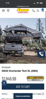 Smittybilt XL GEN 2 with ANNEX ROOM in Denver, CO (photo 2)