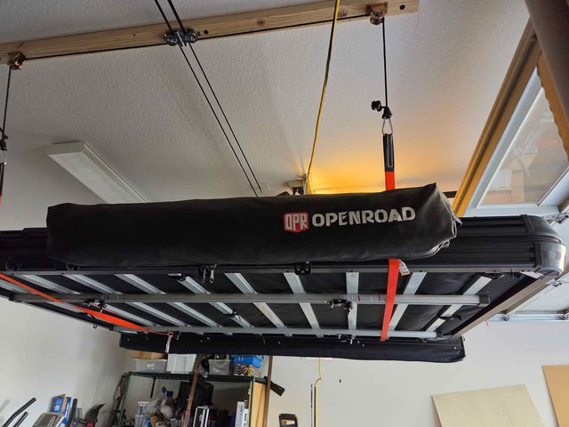 FSR rooftop tent and 270 awning + Openroad shower tent — photo 3