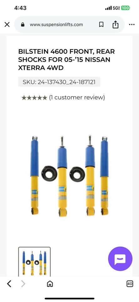 New Bilstein front/rear shocks in Austin, TX (photo 5) — photo 5