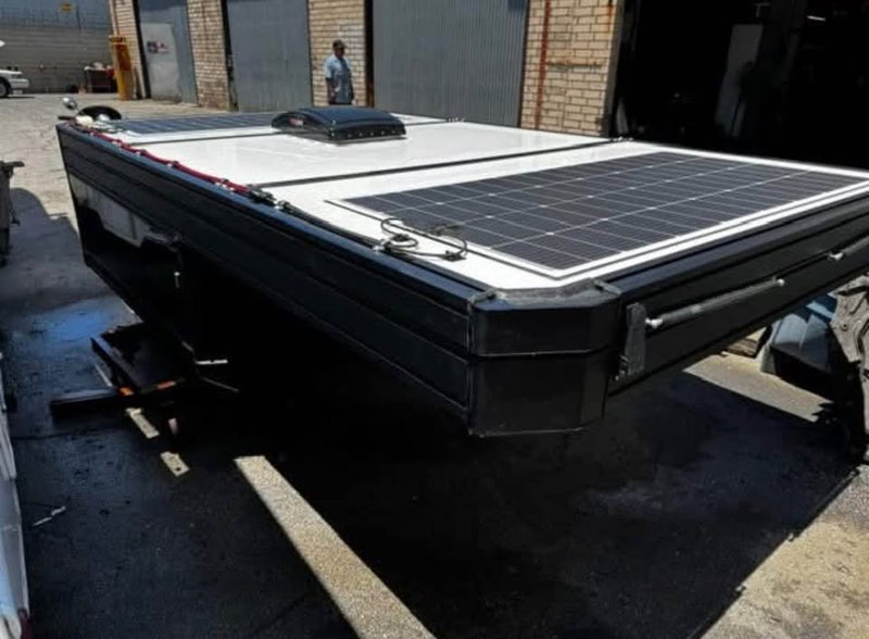 Tune Outdoor M1 Pop-Up Truck Camper w/ Integrated Solar Roof – Toyota Tacoma (photo 2) — photo 2
