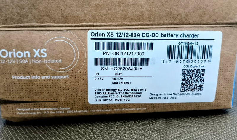 Victron Energy Orion XS 12 12 50A Smart DC Charger in Philomath, OR (photo 3) — photo 3