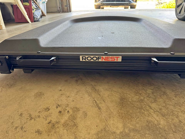 Roofnest Falcon 3 EVO + insulation + featherbed air mattress + ceiling hoists + heating system in Porter Ranch, CA (photo 1)