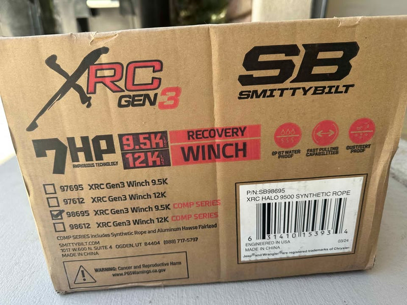 Smittybilt XRC Gen comp winch in Salt Lake City, UT (photo 2) — photo 2