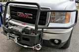 Warn Heavy Duty M15000 lb. Electric winch w/integrated Heavy duty Warn Bull Guard. For 2012 GMC 3500 in Monroe, WA (photo 1)