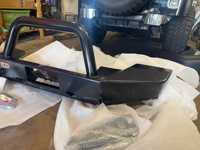 Jeep JK ARB front winch bumper — photo 2
