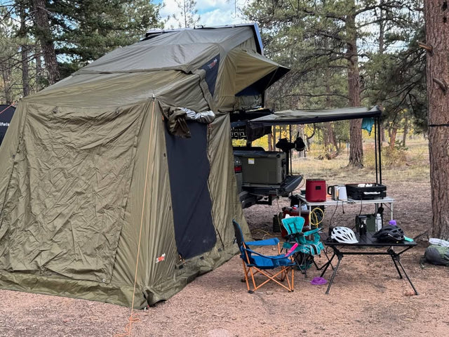 23ZERO Armadillo A3 Rooftop Tent + Annex Tent + Premium Bedding Package — photo 2