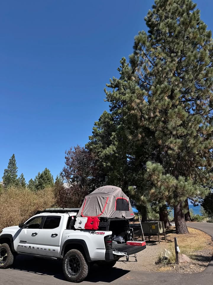 Yakima Skyrise 4 season rooftop tent and rci bed rack in Sacramento, CA (photo 1)
