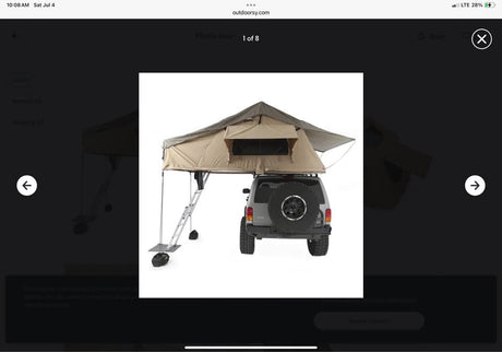 Smittybilt XL 3-4 person rooftop tent in Fairfield, CA (photo 2)
