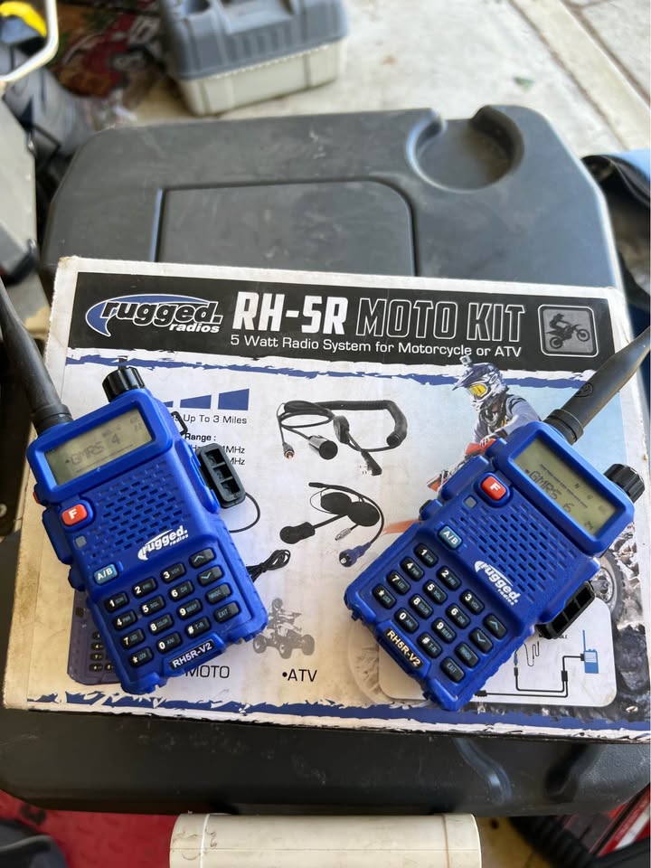 2 Rugged Radios RH-5R Moto Kits in Benicia, CA (photo 3) — photo 3