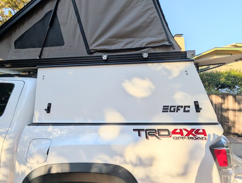 GFC V2 Camper, White, for 3rd Gen Tacoma w 5ft bed in Palo Alto, CA (photo 6) — photo 6