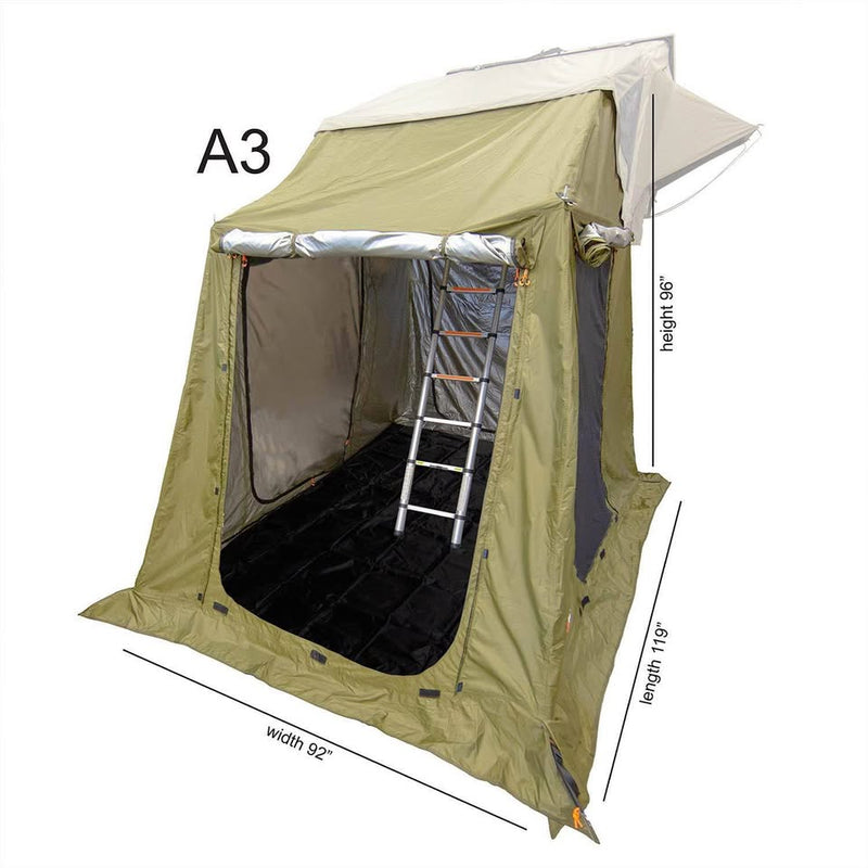 23Zero Hard Shell Rooftop Tent X2 with Rack and Annex (photo 4) — photo 4